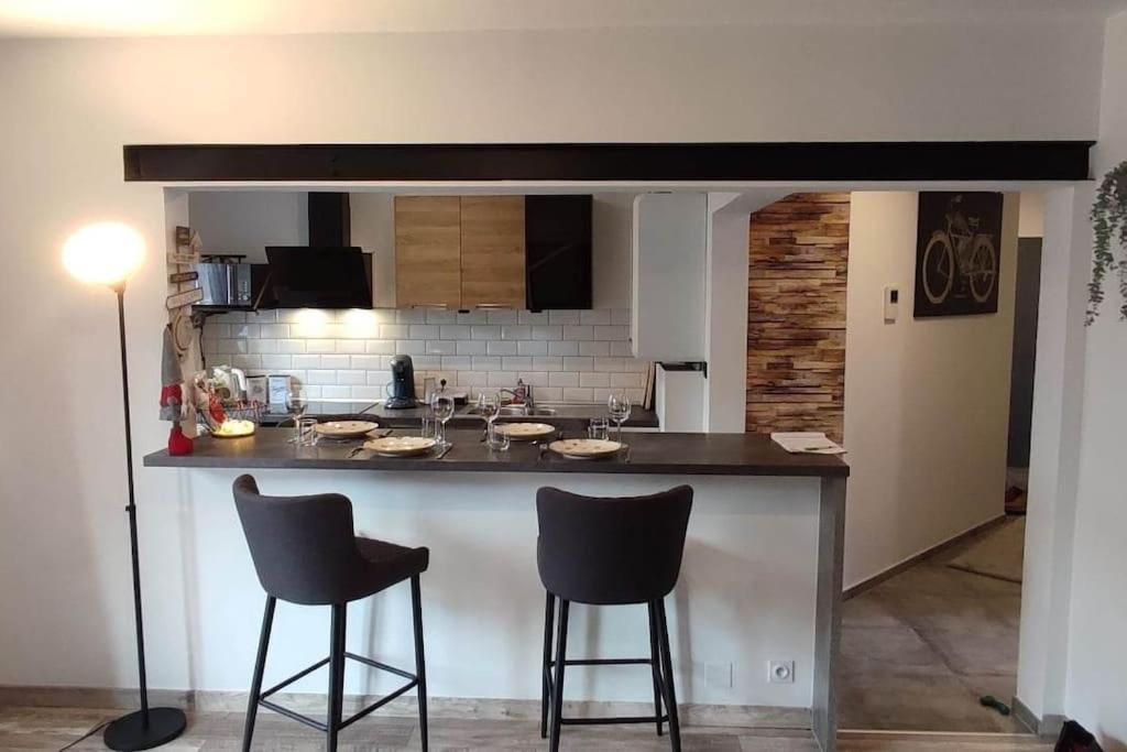 Appartement Le Saver'Zaru, Centre Ville, T2 55M² サヴェルヌ エクステリア 写真